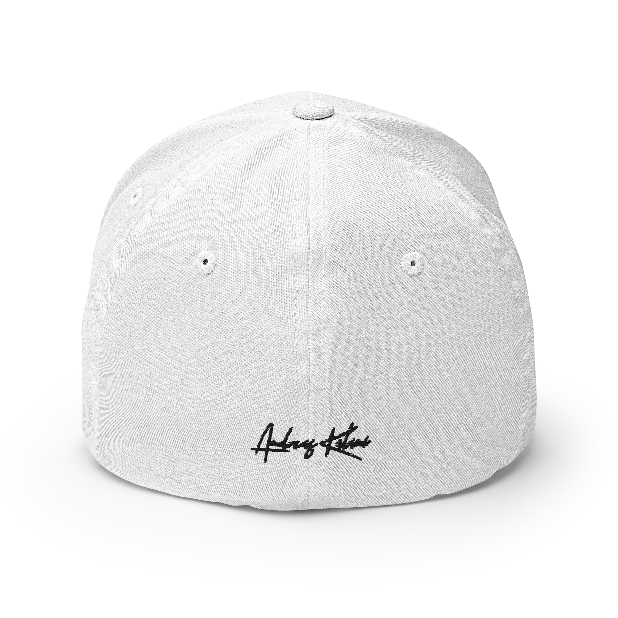 AK White Flex Cap view 2